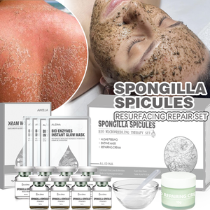 S <span class=keywords><strong>Natural</strong></span> Spongilla Spicules Microneedle Serum Salon Use Algae Peel Bio <span class=keywords><strong>Peeling</strong></span> para el acné Eliminación <span class=keywords><strong>de</strong></span> estrías Hiperpigmentación - Product Image 1