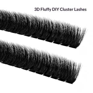 ชุดต่อขนตาปลอมแบบ DIY ยุโรป รุ่น Bling Blang L-879 จำนวน 240 ช่อ ขนหนา 80D100D ขนมิงค์ ความจุมาก 3 มิติ ฟูเป็นช่อ - Product Image 5