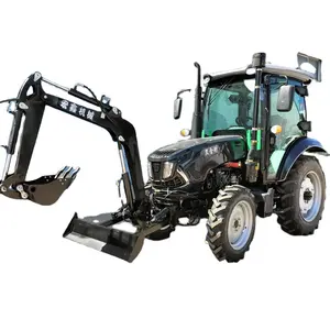 Tracteurs Mini 4x4 30hp 40hp 50hp 70HP 90HP 4 Drive Tracteur Meilleur prix Mini tracteur agricole