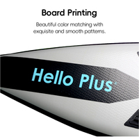 Planche à pagaie gonflable écologique Hello Plus A01601 70x47x42cm, très vendue, avec matériau PVC+eva Drop Stitch pour les lacs et les rivières