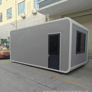 Cabina Móvil Tipo Cápsula Jintongchuang de 5.8M, Acero Inoxidable, para Resort/Hotel al Aire Libre, Fácil Montaje, Compartimentos Aislados - Product Image 3