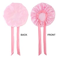 Bonnet de sommeil africain à large bande imprimé de grande taille Bonnets en satin élastique pour femmes