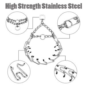 In Stock Adjustable <strong>Training</strong> Stainless Steel <strong>Prong</strong> <strong>Collar</strong> for Dog - Product Image 2