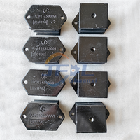 DZ9114593001 DZ97259590209 Ensemble de coussinets de support moteur avant et arrière pour pièces de camion Shacman Delong