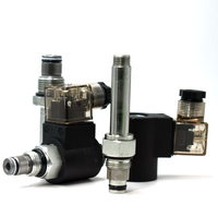 Válvula de cartucho electromagnética hidráulica Hongda SV-08/SV-10/SV-12/Válvula de alivio de presión electromagnética/Válvula de elevación para
