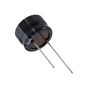 Condensador Original URU0J472MRD 4700 uF de Aluminio con Orificio Pasante, 4700UF 20% 6.3V RADIAL - Product Image 1