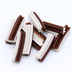 Bâtonnets à mâcher tressés en forme de banane <span class=keywords><strong>pour</strong></span> chiens – Conception unique <span class=keywords><strong>pour</strong></span> le nettoyage des dents et l'élimination de <span class=keywords><strong>la</strong></span> plaque dentaire – Friandises dentaires <span class=keywords><strong>pour</strong></span> chiens - Product Image 4