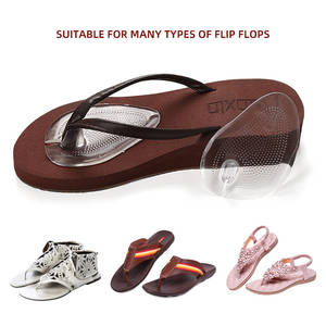 जेल स्पष्ट फ्लिप फ्लॉप थांग कुशन पैड के लिए स्व-चिपकने वाली गेंद पैर की अंगुली कैप धातु पैड सैंडल फ्लिप-फ्लॉप के लिए - Product Image 6