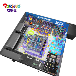 <span class=keywords><strong>แฟ</strong></span><span class=keywords><strong>รน</strong></span><span class=keywords><strong>ไช</strong></span><span class=keywords><strong>ส์</strong></span>สวนสนุกแทรมโพลีน Pokiddo ขนาด 6000 ตร.ม. แบบไม่ต้องเป่าลม โครงสร้าง PP และโลหะ สำหรับห้างสรรพสินค้าและสวนสาธารณะเชิงพาณิชย์ - Product Image 2