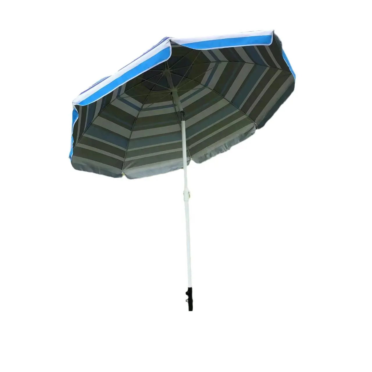2M payung pantai iklan pantai payung matahari dengan tas penyimpanan meja Promosi 8ft kain Oxford