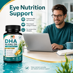 Achat en gros, MOQ faible, 200 mg, huile d'algues DHA haute puissance, gélules molles, complément nutritionnel pour adultes - Product Image 2