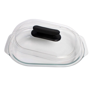 Grossiste <span class=keywords><strong>Plat</strong></span> de cuisson rectangulaire <span class=keywords><strong>en</strong></span> <span class=keywords><strong>verre</strong></span> trempé de 3 L <span class=keywords><strong>avec</strong></span> poignée facile <span class=keywords><strong>à</strong></span> saisir <span class=keywords><strong>Plat</strong></span> de cuisson ovale <span class=keywords><strong>en</strong></span> <span class=keywords><strong>verre</strong></span> <span class=keywords><strong>avec</strong></span> <span class=keywords><strong>couvercle</strong></span> - Product Image 6