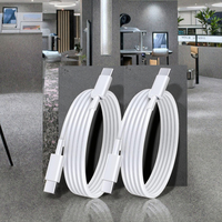Câble de charge rapide USB Type-C blanc 2A Chargeur de 90 minutes pour téléphones Android Accessoires cellulaires de téléphone