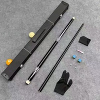 Queues de billard révolutionnaires en fibre de verre d'érable, zéro vibration, légères, avec poignée ergonomique, pour snooker et billard 9 boules, logo personnalisé, 10 mm, en acier inoxydable