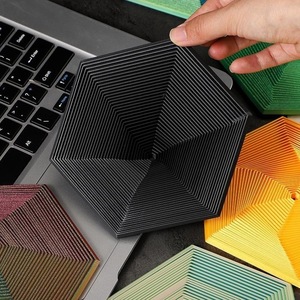 3D In Hình Lục Giác Xoắn Ốc Tháp Giải Nén Ảo Tưởng Đồ Chơi Sáng Đêm Xu Hướng OEM Tùy Chỉnh Mới Lạ & Gag Quà Tặng Cho Trẻ Em - Product Image 4