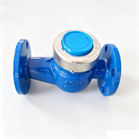 Compteur d'eau domestique prépayé en acier inoxydable DN50, éco-responsable, avancé, IP68, personnalisable OEM, conception multi-jets