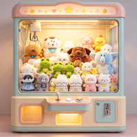 OEM ODM disponible, lot mixte de peluches de 8 pouces, poupées en peluche Kawaii de dessin animé, peluches douces, vente en gros pour machines à griffes et bornes d'arcade