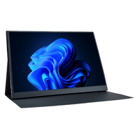 Moniteur de jeu portable FHD de 15,6 pouces, écran externe IPS pour ordinateur portable, PC, PS5 et Nintendo Switch, connexion Type-C