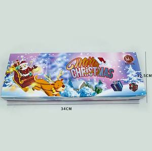 定制圣诞沐浴炸弹，带有简洁的树雪花代表包装风味沐浴嘶嘶声 - Product Image 1