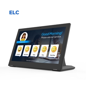 New L Shape 17.3 inch màn hình cảm ứng rk3566 <span class=keywords><strong>Android</strong></span> 11 kinh doanh phòng khách sạn đặt hàng hệ thống Wi-Fi PoE NFC Máy tính để bàn máy tính bảng - Product Image 1