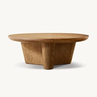 Table basse moderne en bois massif américain, design simple de haute qualité pour petit appartement, salon, meubles de maison