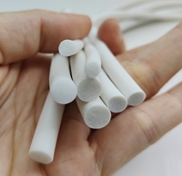 Bande d'étanchéité en caoutchouc éponge de silicone à cellules fermées, cordon rond en mousse de silicone résistant aux hautes températures Kuliwei