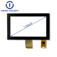 Écran tactile LCD PCAP OEM/ODM de 7 pouces pour terminaux en libre-service