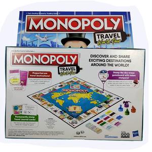 Juego de Mesa Personalizado para Niños, Mundo de las Propiedades, Juego de Mesa en Inglés, Juego de Mesa Familiar, Juego de Cartas, Monopolio - Product Image 3