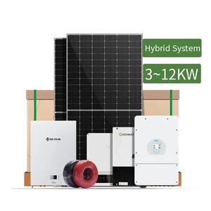 すべて5KW 8KW太陽エネルギーシステム家庭用ソーラーシステム10kw太陽光発電システムコスト - Product Image 1