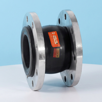Joint d'expansion en caoutchouc flottant Easyflex NBR 2 1/2 pouces x 6 pouces PN16, connecteur flexible pour systèmes de tuyauterie industrielle