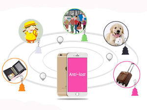 Équipement de sondage GPS Mini Tracker Portable <span class=keywords><strong>T3</strong></span> BT GPS Locator Anti-lost Tag Alarm Tracker Pets Dog Cat Child Car Wallet - Product Image 4