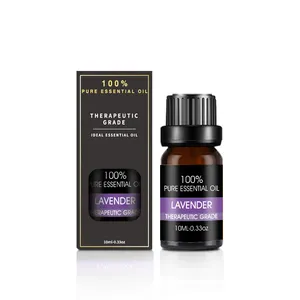 Conjunto de óleo para aromaterapia 100 puro, difusor Organic-10ml, conjunto de óleo essencial puro 6(5ml ou 10ml)