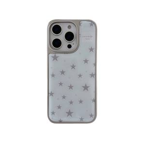 Adhésif gouttelette galvanoplastique avancé motif étoile pour coque de téléphone Apple iPhone 17 Pro Max, 16, 15, 14, pour adolescentes - Product Image 6