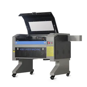 50w 60w 80w co2 laser engraving and cutting machine for paper acrylic board mini cutter model 4040 4060