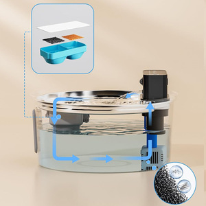 Bebedero Inalámbrico <span class=keywords><strong>para</strong></span> Gatos Banabapet <span class=keywords><strong>de</strong></span> Acero Inoxidable, Dispensador <span class=keywords><strong>de</strong></span> Agua Inteligente <span class=keywords><strong>para</strong></span> Mascotas <span class=keywords><strong>de</strong></span> 3.2L con Sensor <span class=keywords><strong>de</strong></span> Movimiento, Funciona con Batería, Silencioso - Product Image 2