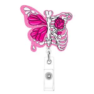 Retractable Nurse Badge Reel with Organ-Themed Plastic Medical Accessory ID Card Holder <b>Gift</b> for Nurses and <b>doctors</b> - Product Image 1