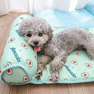 OEM Dog Cooling Mats for Dogs Cat Summer Dog Self Cooling <b>Pad</b> Pet Cooling Mat Sleep Cushion <b>Bed</b> with Pillow Dog Cooling Mats - Product Image 3