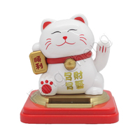 Figurines de chat porte-bonheur onctueux en boîte mystère, jouet capsule pour cadeau