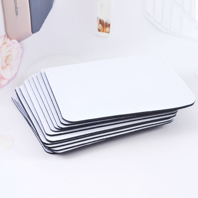 MIDA Factory Wholesale Heat Transfer Printing Notebook Desk Mat Customized Logo Rubber Dye Sublimation Blanks Mouse Pad