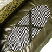 Tapis de débarbage respirant et anti-odeur en forme de bateau avec coussin amovible pour la pêche