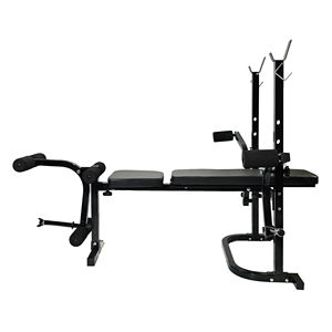 Banco de Pesas Ajustable de Metal para Gimnasio en Casa, Unisex, Soporte Ajustable, Carga Máxima de 250 kg, Seguro, Cómodo y Resistente - Product Image 2