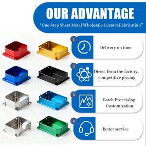 قطع معدنية مصنعة بدقة عالية حسب الطلب من الألومنيوم المؤكسد والتيتانيوم والفولاذ المقاوم للصدأ بتقنيات الطحن/الخراطة/التشكيل بالأسلاك CNC - Product Image 3