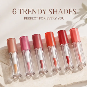 Brillo Labial Vegano al por Mayor con Etiqueta Privada, Botella Cuadrada de Doble Capa, Brillo Espejo, Larga Duración para Maquillaje Diario, Tubos Personalizados - Product Image 4