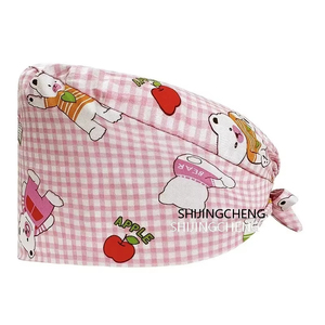 Gorro Quirúrgico Desechable Elástico y Cómodo, Gorro Bouffant para Enfermeras, Uniformes Médicos 100% Algodón Twill, Directo de Fábrica - Product Image 4