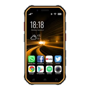 SOYES สมาร์ทโฟนขนาดเล็กกันน้ำ S10นิ้ว,โทรศัพท์4G ปลดล็อกสองซิม NFC PTT GPS 3.0 GB 3GB + 32GB Android 6.0 1900นิ้ว