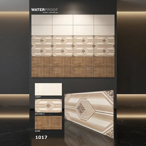 Carreaux muraux en céramique imprimés jaunes brillants 300x600mm, 12x24, décoratifs, en porcelaine émaillée, antidérapants, pour salle de bain, couloir, intérieur - Product Image 2