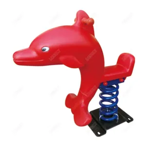 China swinging horse dolphin spring rider rocking horses for sale