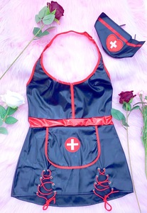 Tienda en Línea de Venta al por Mayor, Disfraz Clásico de San Valentín, Disfraz de Halloween, Disfraz de Enfermera <span class=keywords><strong>Sexy</strong></span> - Product Image 6