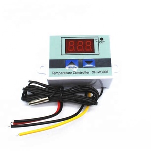 Pengontrol suhu <span class=keywords><strong>Digital</strong></span>, termostat Sensor NTC untuk inkubator pemanas pendingin 24V/240W - Product Image 1