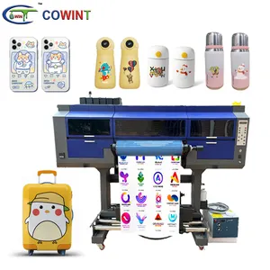 Cowint uv dtf ab digital film transfert printing 60cm A1 size UV roll to roll PRINTER 3 EPS i3200 heads New UV DTF printer